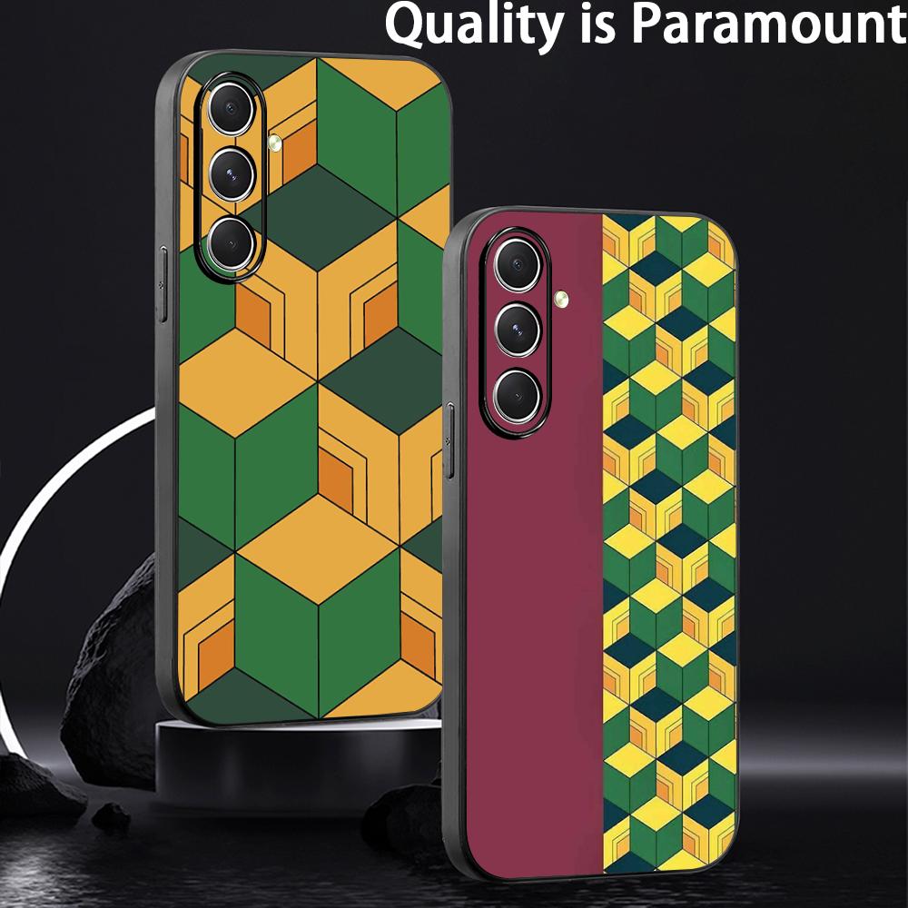 Samsung Galaxy S24 - Demon Slayer kostuum fashion design telefoonhoesje