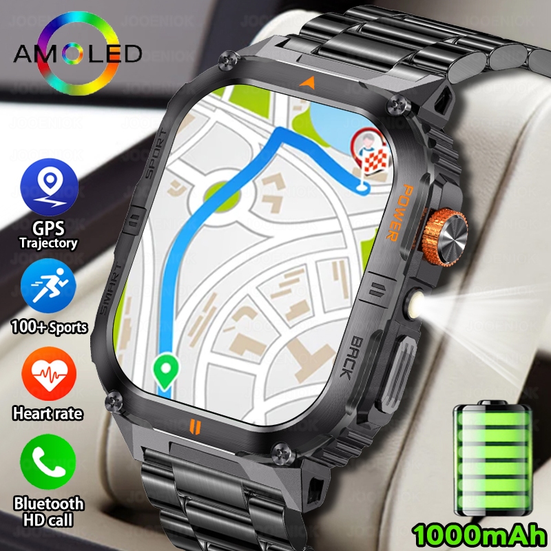 Smartwatch X12 - Nieuwe 1000mAh militaire outdoor smartwatch voor