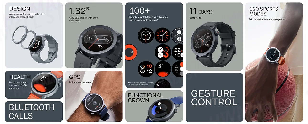 CMF Watch Pro 2 1,32 inch AMOL - Smartwatch X12 recensie en prijs