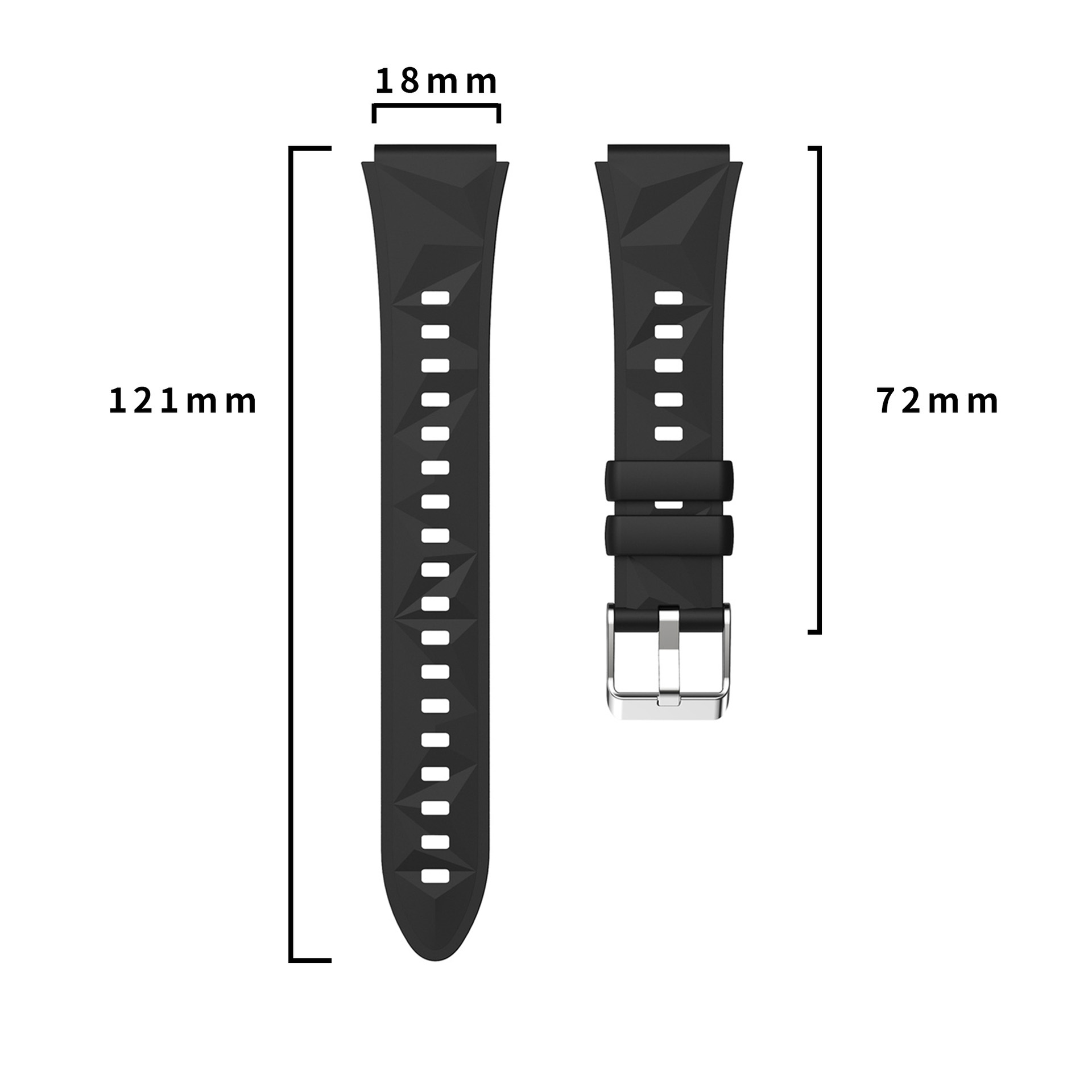 Siliconen bandjes voor de Huaw - Titan Smartwatch Accessories recensie en prijs